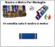 Nastro Militare a Metro Comandante Di Stazione Carabinieri  Art.N-C-CC