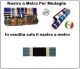 Nastro Militare a Metro 50° Aniversario ONU Art.N-M-ONU50