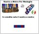 Nastro Militare a Metro Merito Della Marina  Art.N-M-MDM