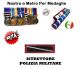 Nastrino Bombato Istruttore Polizia Militare  Art.CC-N6