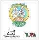 Patch Toppa Termo Adesiva Ricamata Non solo Pizza Art NSP-GIR
