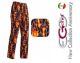 Pantalone Pants Hose Culisse Cuoco Chef Professionale Ego Chef Italia Flames Fiamme Inferno Art. 3502110A