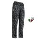 Pantalone Pantaloni Pants Hose Coulisse Cuoco Chef Professionale Ego Chef Italia Skulls Teschi Art. 3502120A