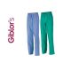 Pantalone Sanitario Medico Infermieristico Cucina Giblor's Azzurro o Verde  Art. 1340
