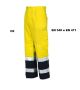 Pantalone Pantaloni Bicolor Giallo Blu Alta Visibilità  Modello Protezione Civile Certificati CE EN 340 e EN 471 Art. 8430N