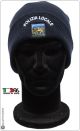 Berretto Zuccotto Papalina Watch Cap Invernale con Ricamo Polizia Locale Regione Veneto Art.CP-2