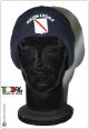 Berretto Zuccotto Papalina Watch Cap Invernale Blu Nevy OD con Ricamo POLIZIA LOCALE CAMPANIA Art.TUS-CA