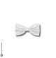Papillon Cravattino Bianco Professionale  Art. 409B