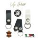 Portachiave Porta Chiavi Passante Porta Oggetti Cinturone Pelle Anello Spirale Vega Holster Italia Polizia carabinieri GPG IPS Art. 1V16