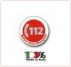 Toppa Patch con Velcro Numero Unico Emergenza 112 SOS Art.112-NUE
