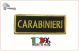 Patch Toppa con Velcro Carabinieri Modello Lineare  Art.CC-18