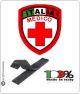 Patch Scudetto Croce Rossa Italiana Medico Nuovo Modello  CRI Art.CRI-MED