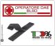 Patch Targhetta OPERATORE DAE BLSD Croce Rossa Italiana Art.NSD-CRIDAE