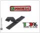 Patch Targhetta OPERATORE DAE  Croce Rossa Italiana Art.NSD-CRIDAE-1