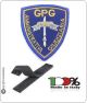 Patch Toppa Scudetto Ricamato con Velcro Guardia Particolare Giurata GPG Amministrativa Giudiziaria Art.NSD-2020