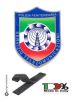 Patch Toppa con Velcro Plastificata Polizia Penitenziaria Servizio Telecomunicazioni  Art. T-PPST