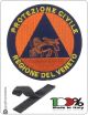 Patch Ricamata con Velcro Protezione Civile Regione Veneto  Art. PC-VEN