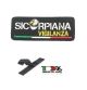 Patch Toppa con Velcro SICORPIANA VIGILANZA  Art. SIC-CVIG