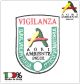 Patch Toppa Ricamata con Velcro GPG VOLONTARIA ITTICO VENATORIA AGRIAMBIENTE ONLUS VIGILANZA cm 3x10 Art.AGRI-12