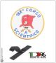 Patch Toppa Ricamata con Velcro 188° Corso A Scentifico Militare INTROVABILE  Art.A-S-I