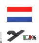 Patch Gommata con Velcro 3D PVC Bandiera Olanda Art. 444110-3517