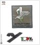 Patch Toppa Ricamata con Velcro Folgore ISTRUTTORE PARACADUTISMO Verde OD Art.P-T-7