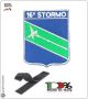 Patch Toppa Ricamata con velcro Aeronautica Militare 16° Stormo Art.16-S