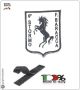 Patch Toppa Ricamata con Velcro Aeronautica Militare 9° Stormo F. Baracca Art.9-S