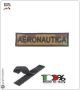 Patch Toppa Ricamata con Velcro Aeronautica da Uniforme VEGETATO Art.A-VV