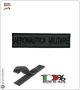 Patch Toppa Ricamata con Velcro Aeronautica Militare da Uniforme VERDE Art.AM-V