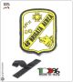 Patch Toppa Ricamata Bianca Con Velcro 46° Brigata Aerea Aeronautica Militare Art.EU351
