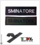 Patch Toppa Lineare Ricamata con Velcro Sminatore Art.NSD-R13