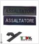 Patch Toppa Lineare Ricamata con Velcro Assaltatore Art.NSD-R12