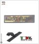 Patch Toppa Ricamata con Velcro Marina Militare  da Uniforme Vegetata Art.MM-T3