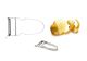 Pelapatate Pela Patate Professionale Metallo Castor Cuochi Chef  Sanelli Art. 346100