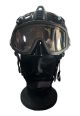 Casco Elmo Protettivo Nero Completo di Occhiali Antifumo Sicor Professionale Antincendio Boschivo Soccorso Tecnico Protezione Civile EOM R5840X – EOM Art. 5423200101-N