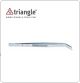 Pinzetta Inox a Punta Curva per Chef Cuochi cm 15 Triangle Art.T5049881500