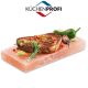 Piastra mattonella di sale Barbecue 20 x10 Piastra di Sale Rosa Dell'himalaiana Cottura Camino BBQ SALZPLATTE  Salt Plate Küchenprofi Art. 1066814010