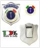 Placca con Clip POLIZIA GIUDIZIARIA GUARDIE ZOOFILE Prodotto Italiano Art. PS-ZOO