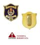 Placca Polizia Locale Roma Capitale VENDITA RISERVATA  da applicare nei vari Portafogli 600 602 561 Ascot ecc Novita 2023 Ascot italia Art. 006PL