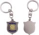 Porta Chiavi Portachiavi Polizia Locale Forma Placca Tesserino Idea Regalo Ascot Art. RI-AS45 