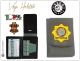 Portafoglio Portadocumenti con Placca Polizia Internazionale INTERPOL Polizia Criminale Internazionale Vega Holster Italia Art. 1WD83