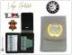 Portafoglio Portadocumenti con Placca Nazioni Unite ONU United Nations Unies Vega Holster Italia Art. 1WD11