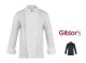 Giacca Adriano Bianca o Nera Chef Cuoco Ristorazione GIBLOR'S Anche Personalizzata Art. Q8G00183