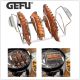 Accessorio per Rib Barbecue Acciaio Professionale Inox 40 x 18,2 x 11,1 cm Spare rib rack BBQ Gefu Art. 89248