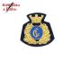 Ricamo da Berretto Ricamato a Mano Canutiglia Guardie Giurate Oro Bollo Blu Art.NSD-FREG-GGB