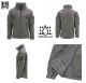Giacca Giubbino Impermeabile Soft Shell Jack Tactical Waterprof Softshell PCU Grigia 101 INC NEW Vigilanza G.DI F. Guardia Caccia Zoofila Art.129840-G