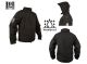 Giacca Giubbino Impermeabile Soft Shell Jack Tactical Waterprof Softshell PCU Nera 101 INC Originale Art. 129840