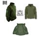 Giacca Giubbino Impermeabile Soft Shell Jack Tactical Waterprof Softshell PCU Verde OD 101 INC Originale Art.129840OD