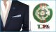 Pins Spilla da Bavero Giacca Cavaliere Ufficiale Della Repubblica Italiana cm 1.20 Art.09624